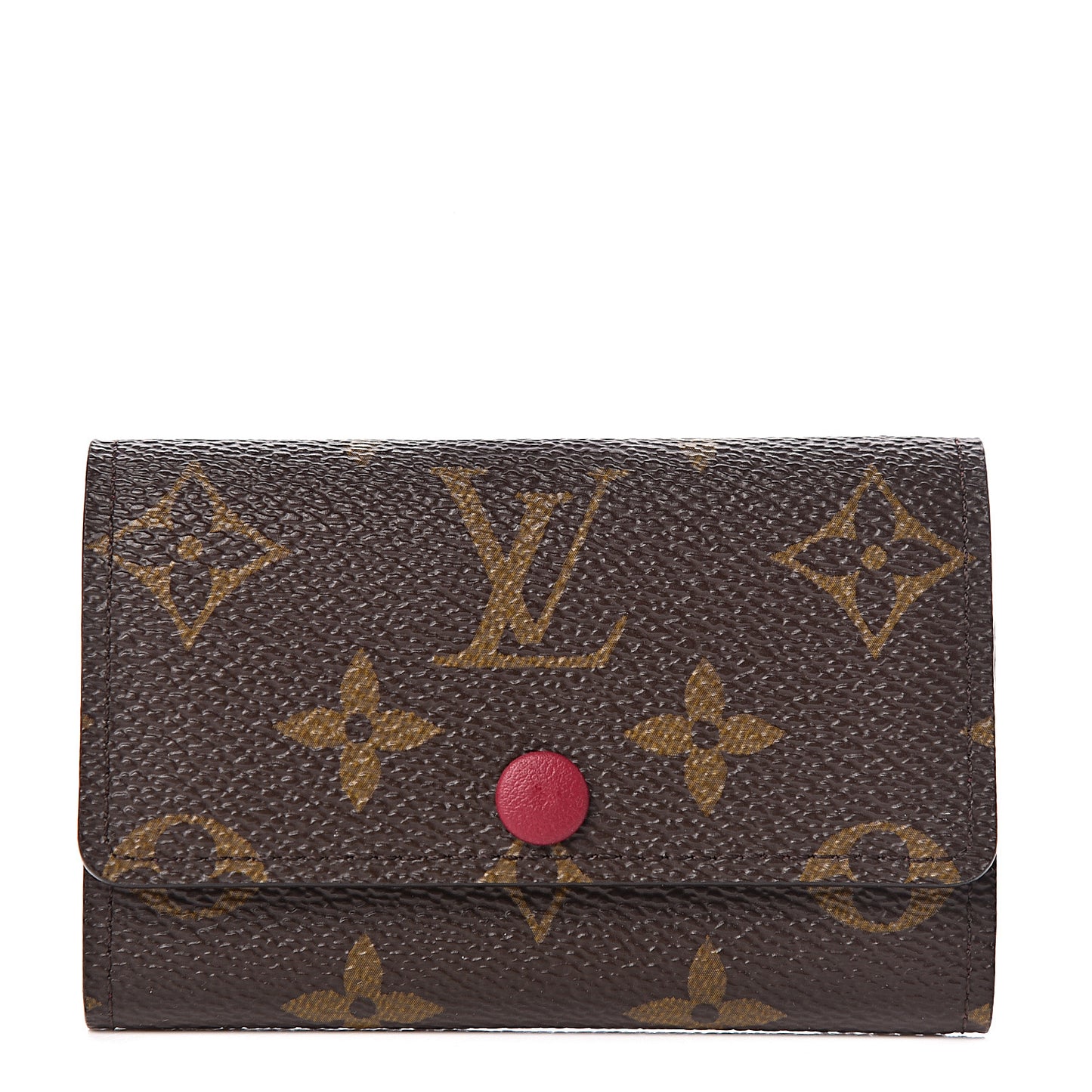 Monogram 6 Key Multicles Holder Fuchsia