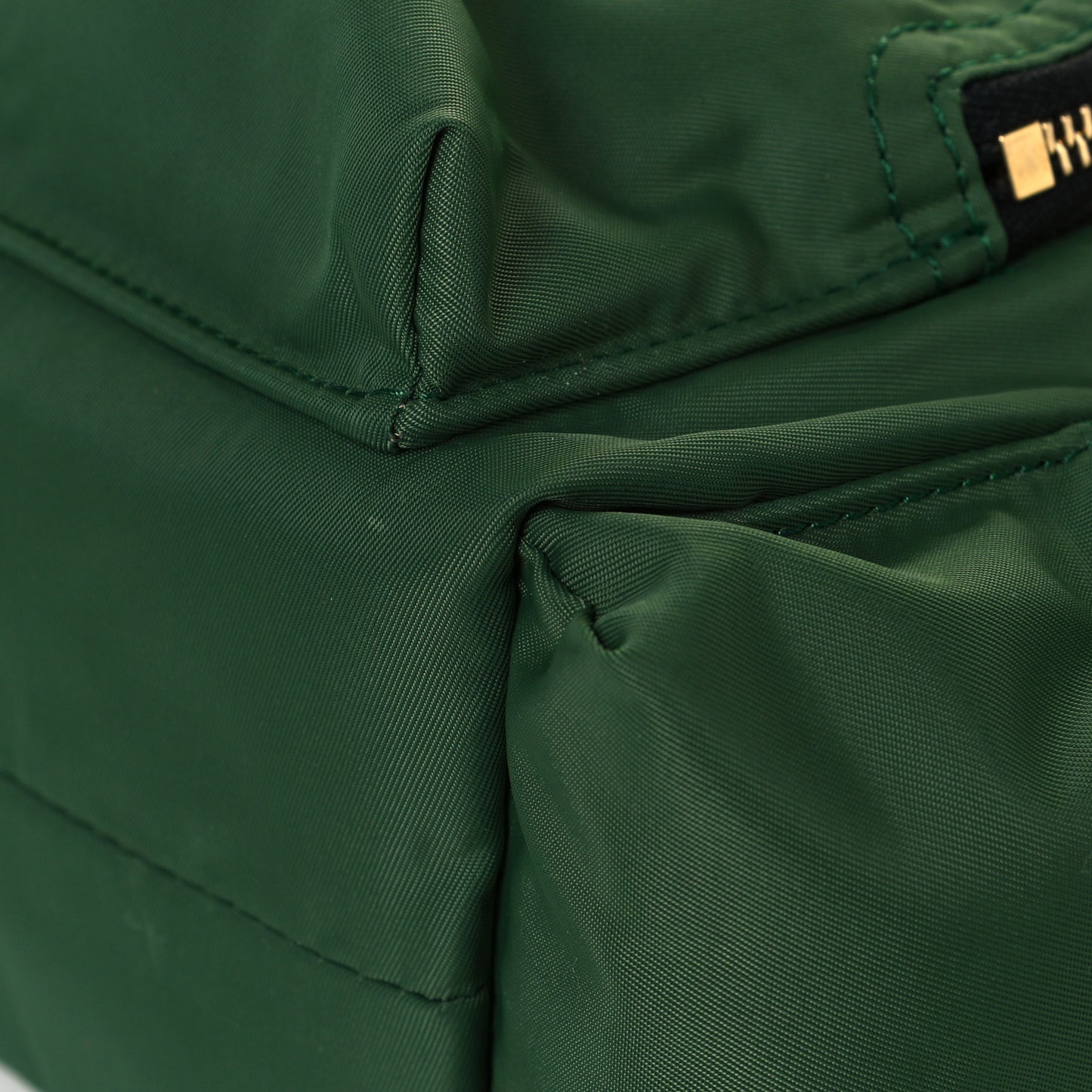 Nylon Small Crossbody Rucksack Backpack Canvas Green