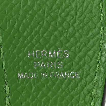 Hermes Epsom Swift Poisson Fish Charm Vert Yucca Rose Sakura Rouge H White 3 of 5
