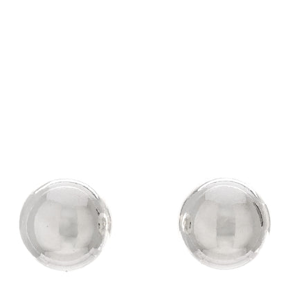 Tiffany Sterling Silver 8mm HardWear Ball Earrings 1 of 4