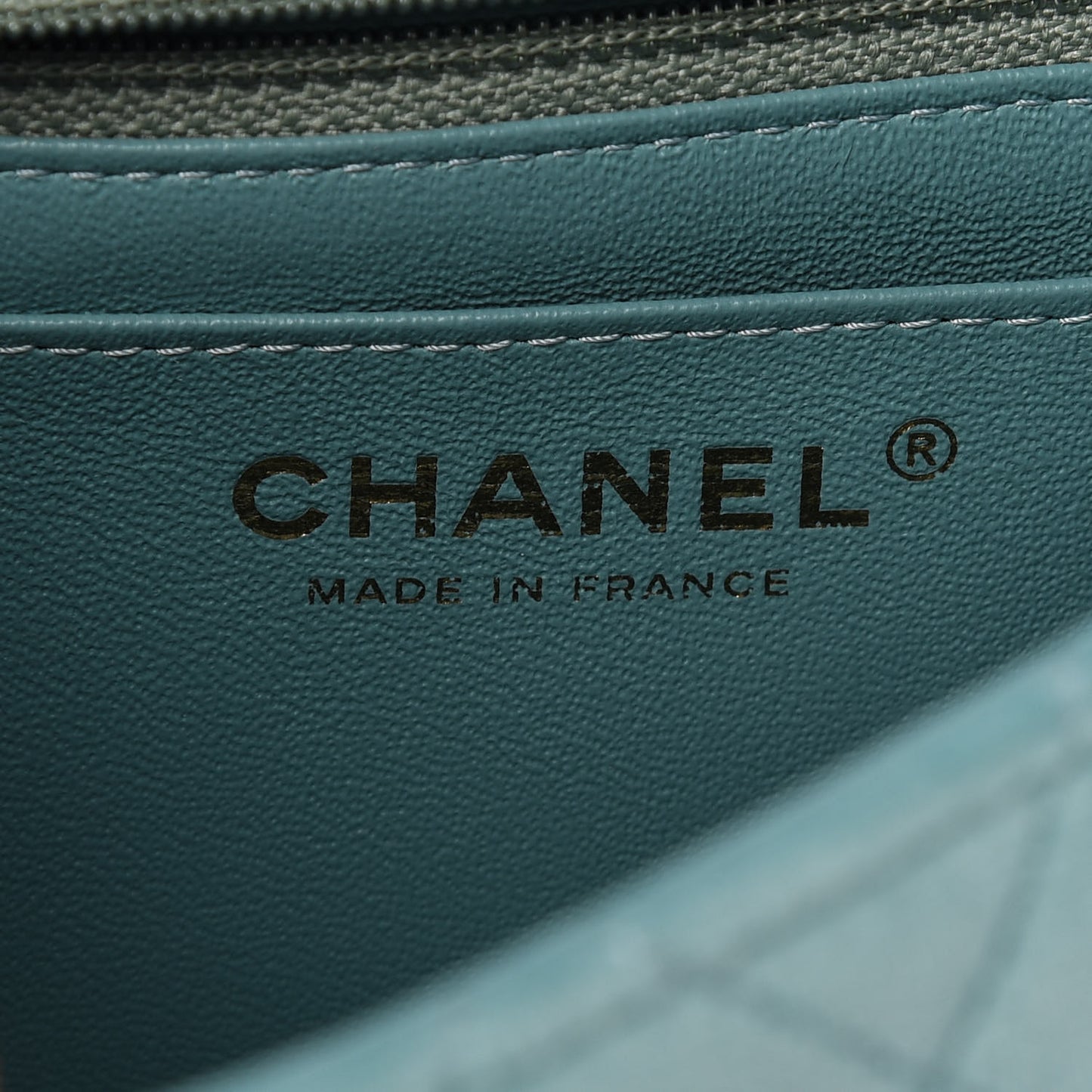 Velvet Quilted Mini 2.55 Reissue Flap Light Blue