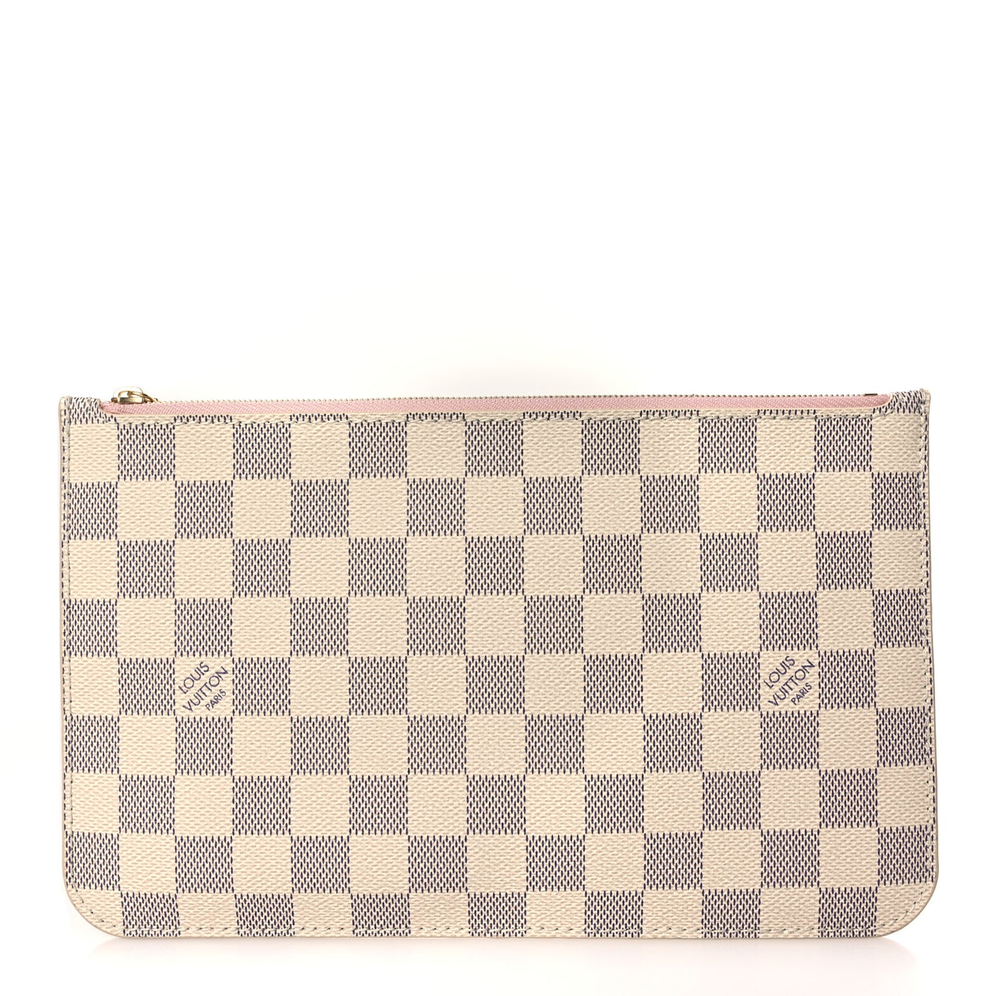Damier Azur Neverfull MM GM Pochette Rose Ballerine