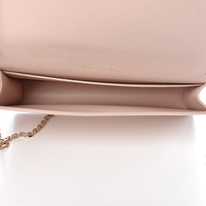 Christian Dior Lambskin Cannage Lady Dior Convertible Clutch Pink 5 of 17