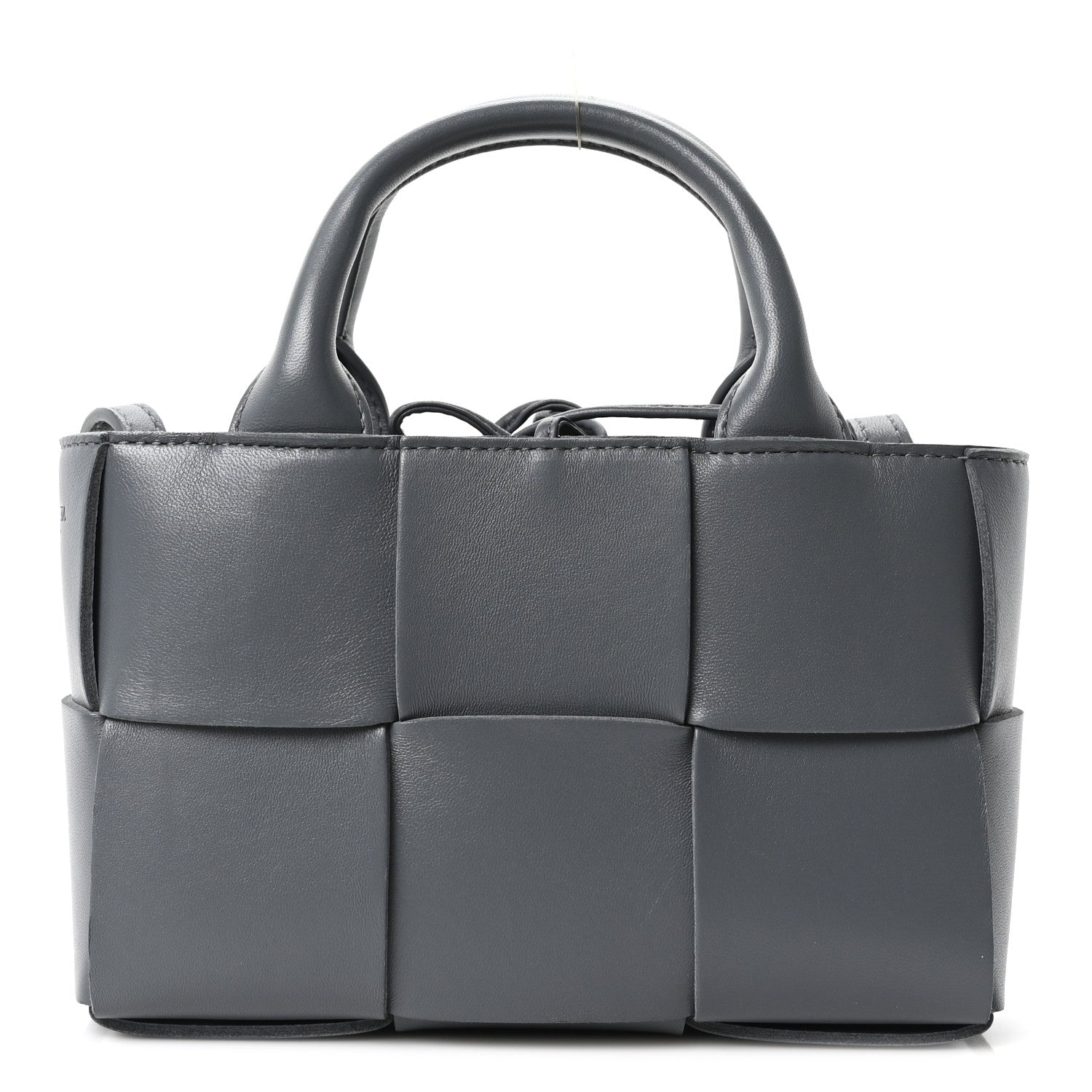 Bottega Veneta Nappa Maxi Intrecciato Mini Arco Tote Thunder 1 of 10