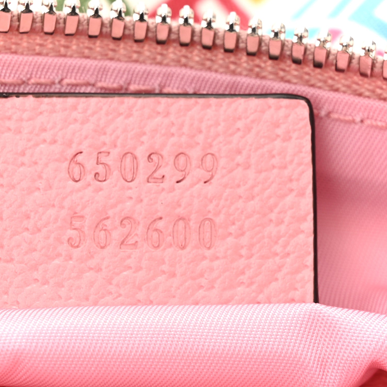 Gucci X THE NORTH FACE Econyl Nylon Arleq Belt Bag Ivory Turquoise Wild Rose 7 of 11