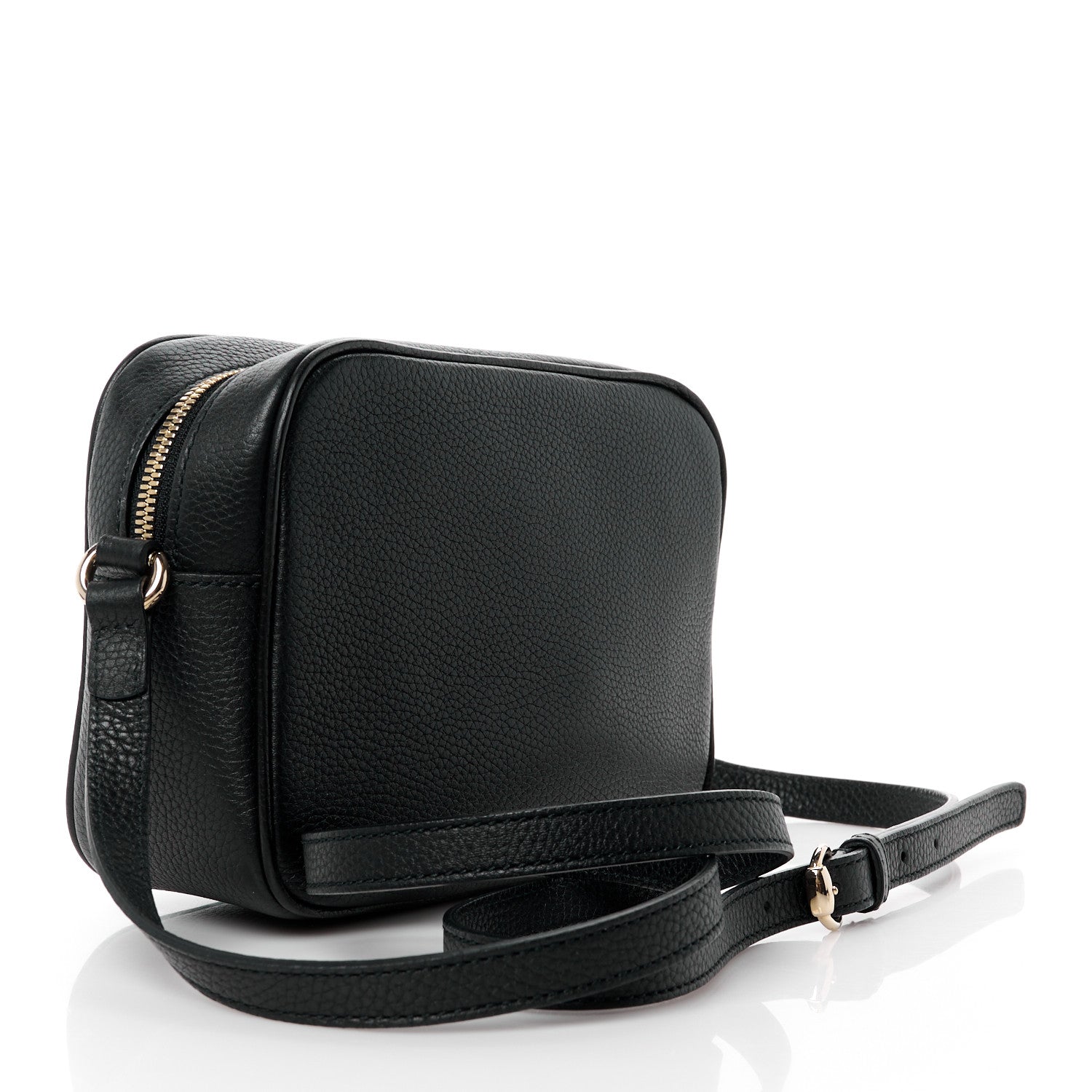 Gucci Pebbled Calfskin Small Soho Disco Bag Black 3 of 11