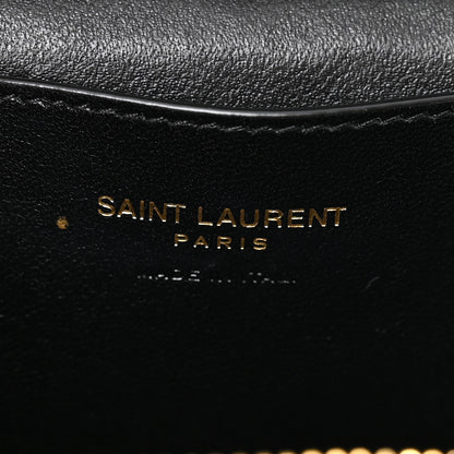 Saint Laurent Lambskin Quilted Mini Gaby Vanity Case Black 6 of 10