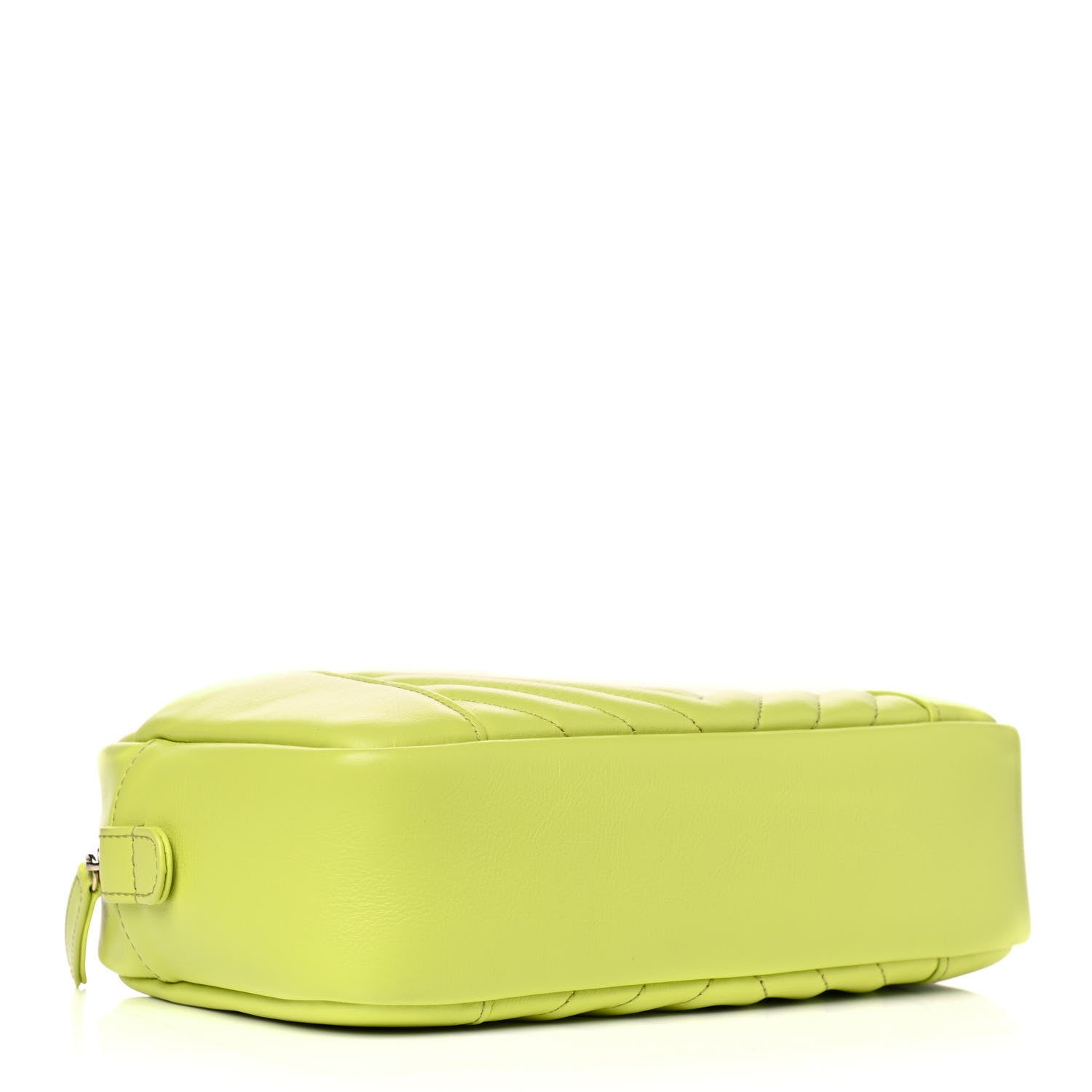 Chanel Calfskin Quilted Daily Chevron Camera Case Light Green 3 of 7