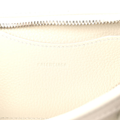 Balenciaga Grained Calfskin Neo Classic Silver Hardware Mini City White 6 of 9