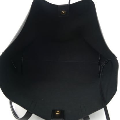 Saint Laurent Calfskin Large Shopping Tote Black 6 of 13