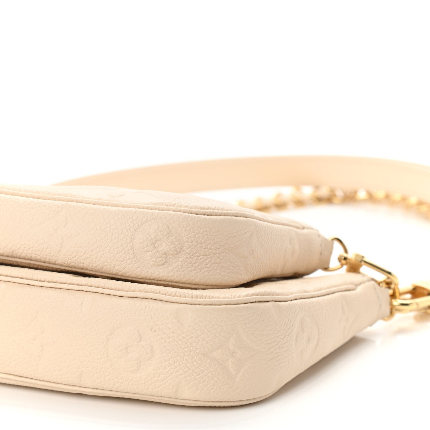 Louis Vuitton Empreinte Monogram Giant Multi Pochette Accessories Cream 10 of 10