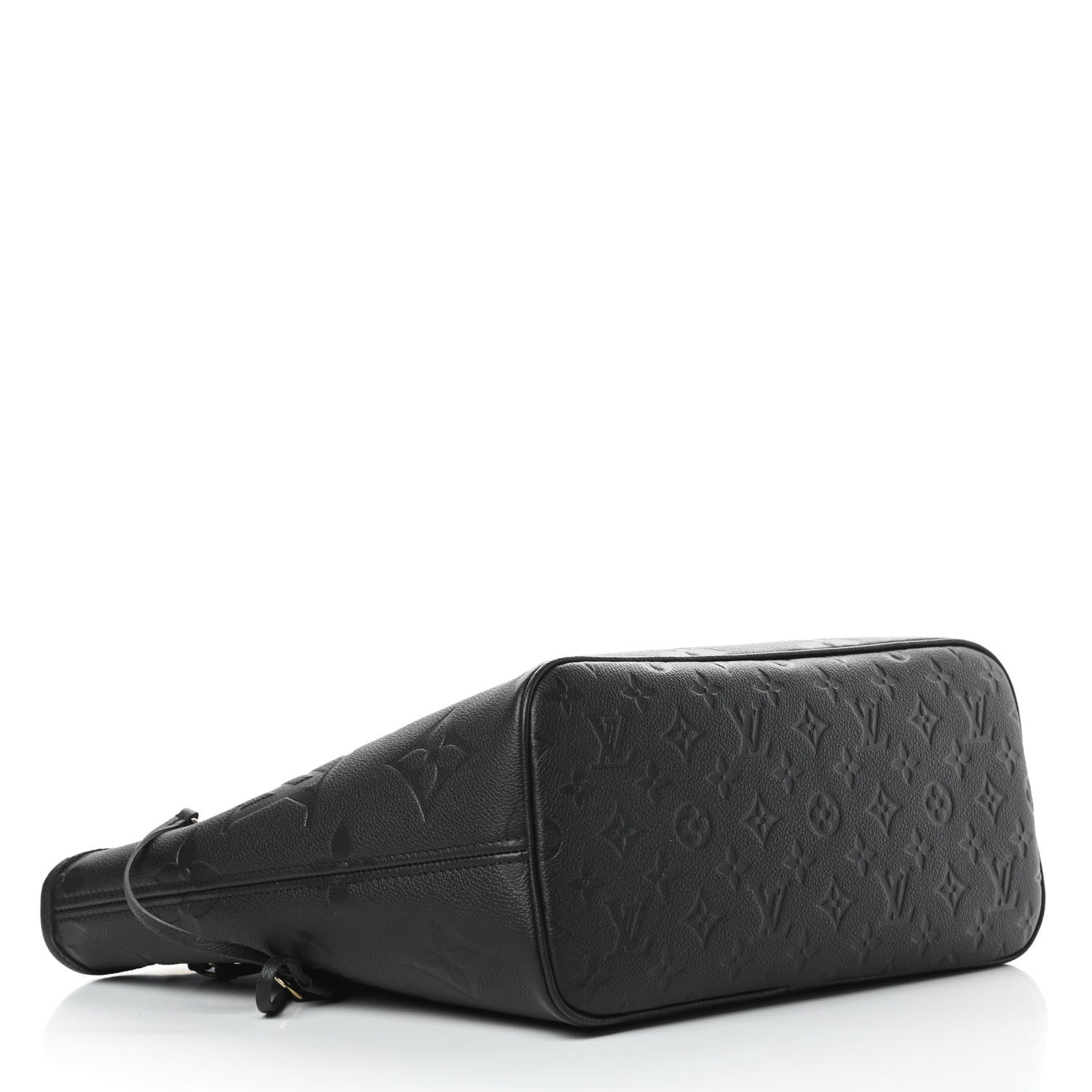Louis Vuitton Empreinte Monogram Giant Neverfull MM Black 5 of 12