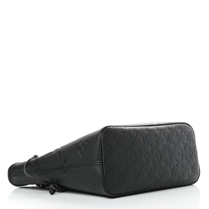 Louis Vuitton Empreinte Monogram Giant Neverfull MM Black 5 of 12
