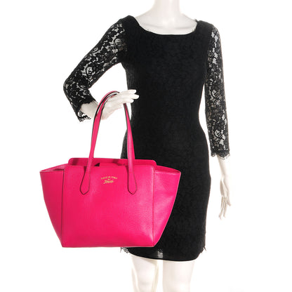 Gucci Dollar Calfskin Small Swing Tote Blossom 2 of 7
