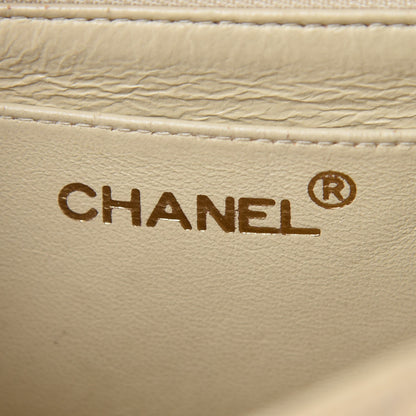 Chanel Caviar Quilted Small Single Flap Beige 6 of 22