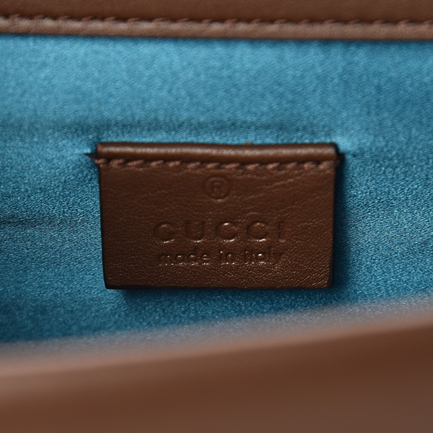 Gucci Velvet Moon Calfskin Crystal GG Monogram Small Dionysus Shoulder Bag Brown Vintage Cocoa Black Diamond 6 of 12