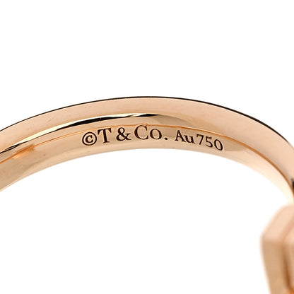 Tiffany 18K Rose Gold T T1 Ring 50 5.5 5 of 5
