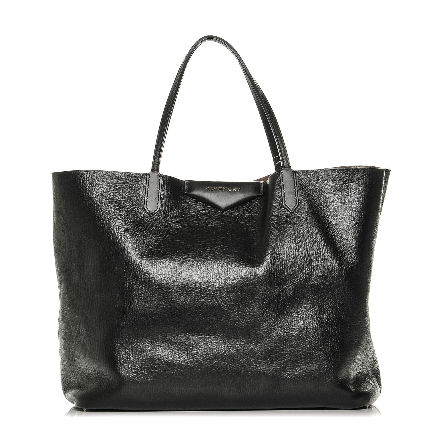 Givenchy Shiny Grained Calfskin Large Antigona Tote Black 1 of 11
