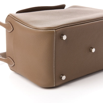 Hermes Taurillon Clemence Lindy 26 Etoupe 6 of 10