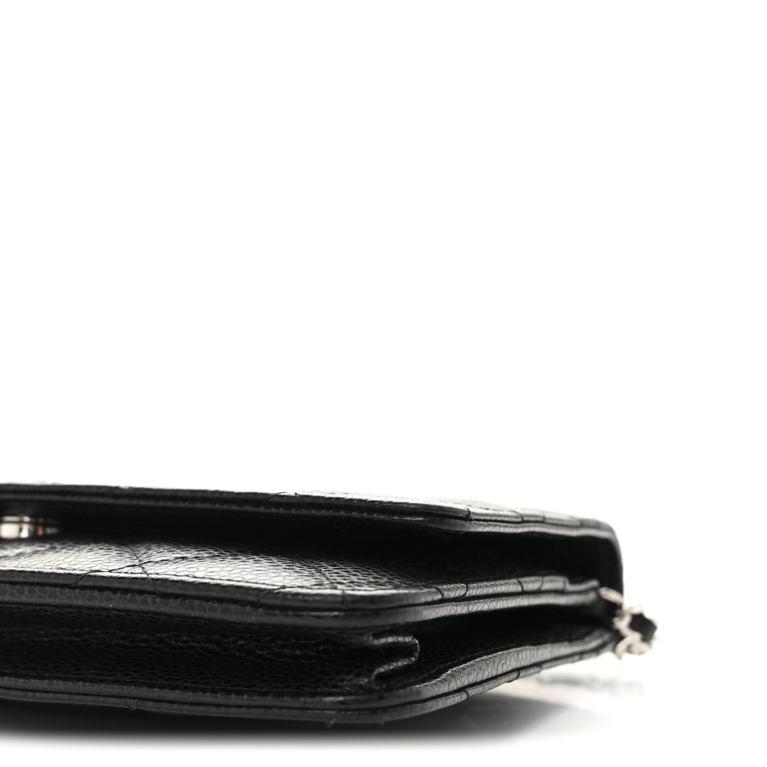 Chanel Caviar Quilted Wallet on Chain WOC Black 11 of 12