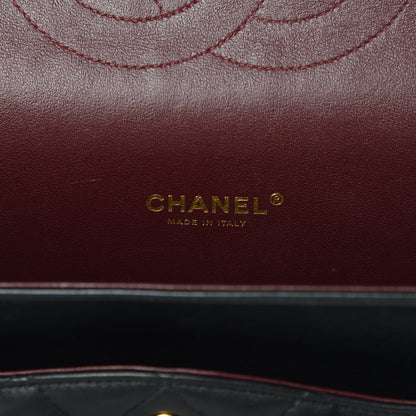 Chanel Lambskin Quilted Maxi Double Flap Black 6 of 18
