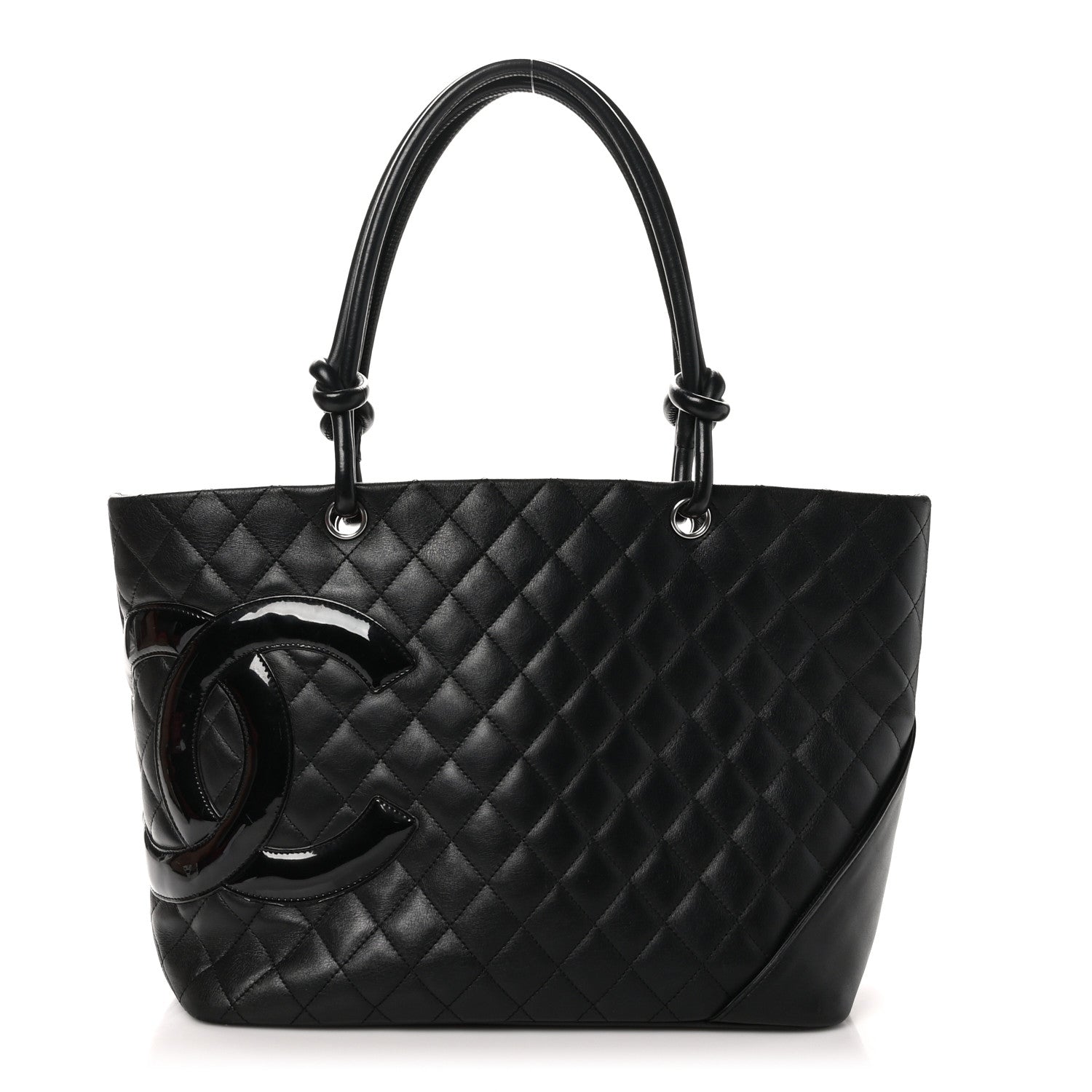 Chanel Calfskin Quilted Large Cambon Tote Black 1 of 10