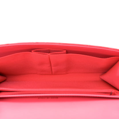 Chanel Patent Quilted Boy Wallet On Removable Chain WOC Pink 6 of 12