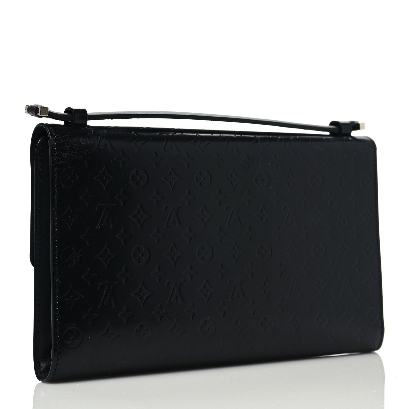 Monogram Glace Anouchka Pochette MM Black