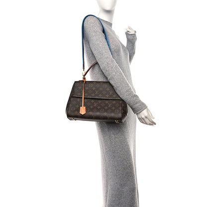 Louis Vuitton Monogram Cluny MM Blue Glacial 2 of 14