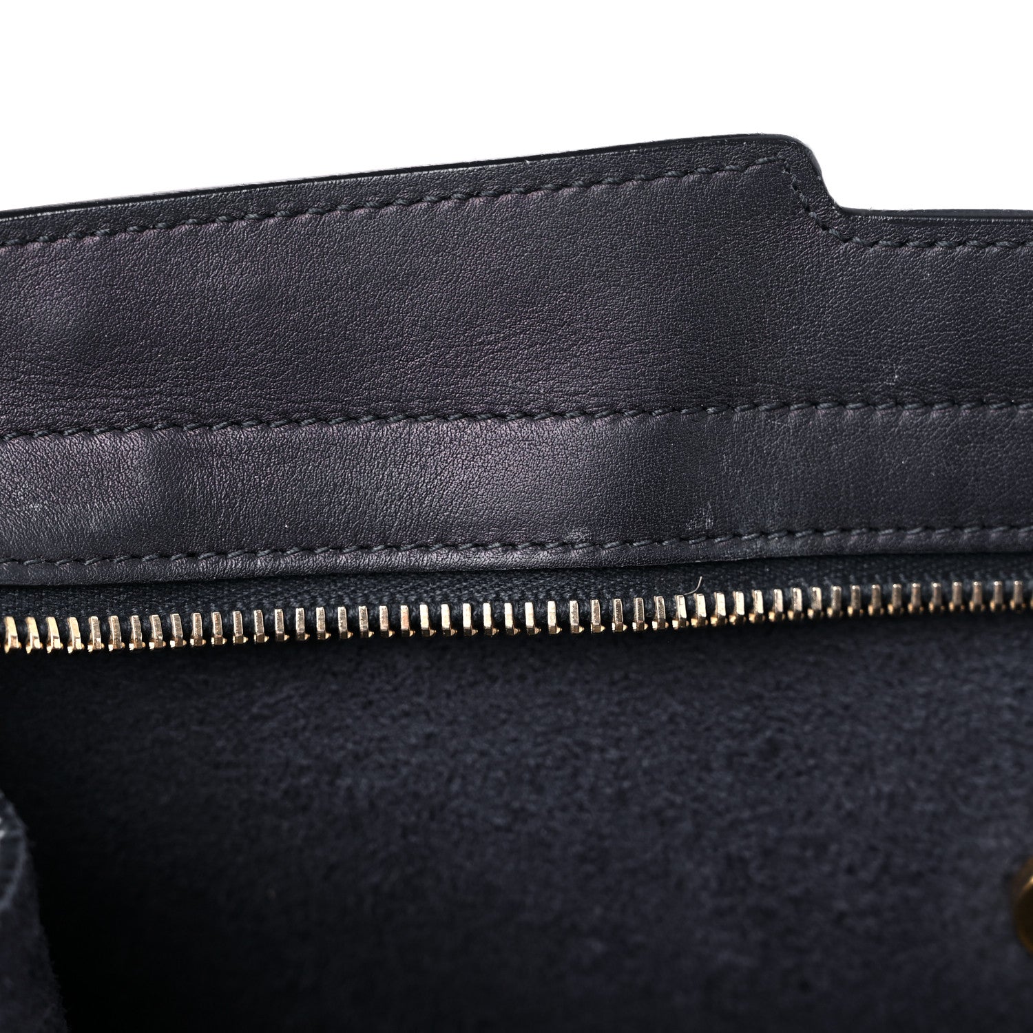Saint Laurent Calfskin Small Classic Y Cabas Navy Blue 13 of 20