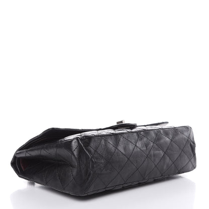 Chanel Aged Calfskin Quilted 2.55 Reissue 227 Flap Black 4 of 9