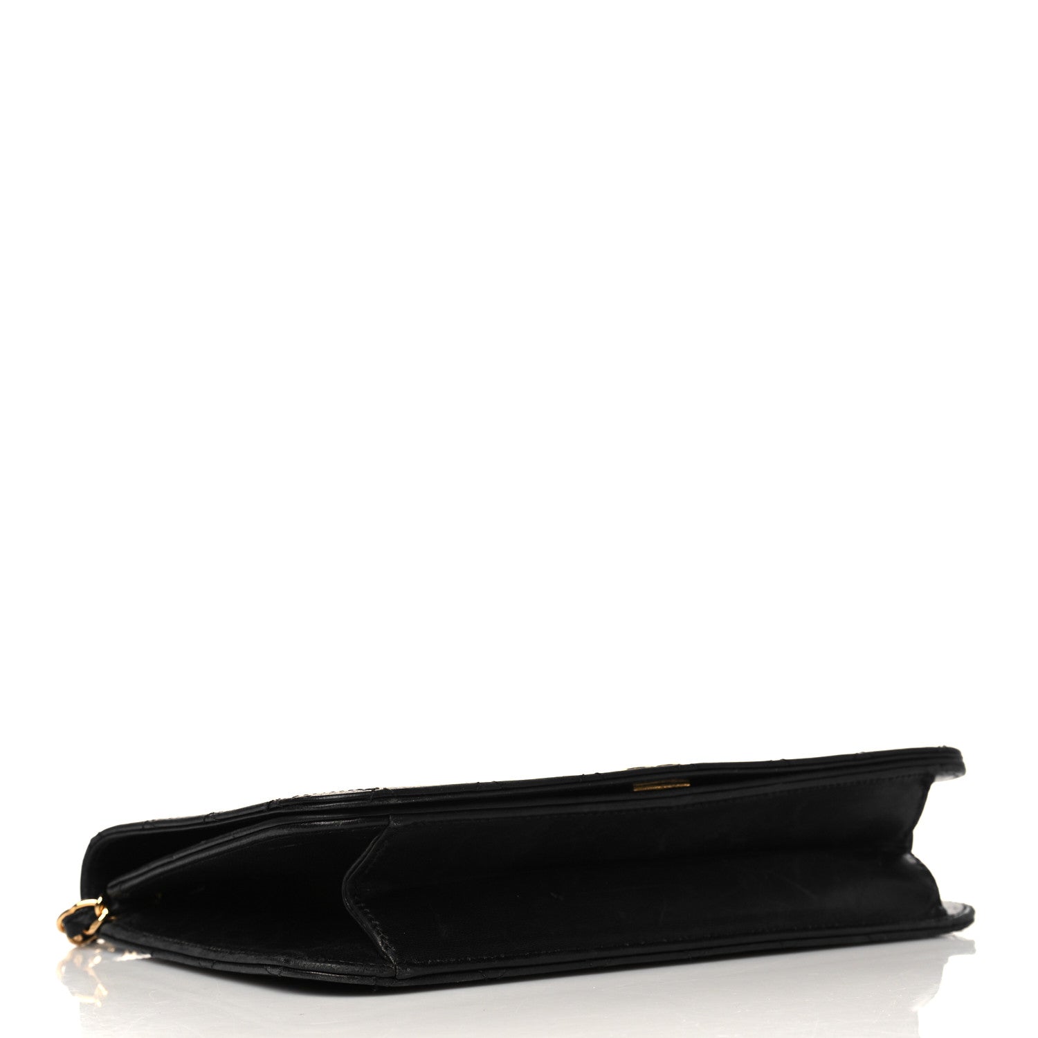 Chanel Lambskin Quilted Small Single Flap Black 4 of 17