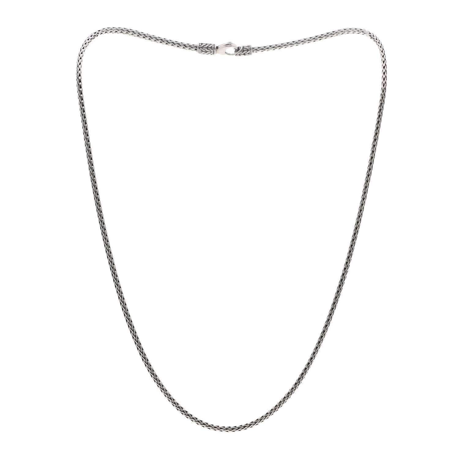 John Hardy Sterling Silver 2.5mm Classic Chain Necklace 3 of 6