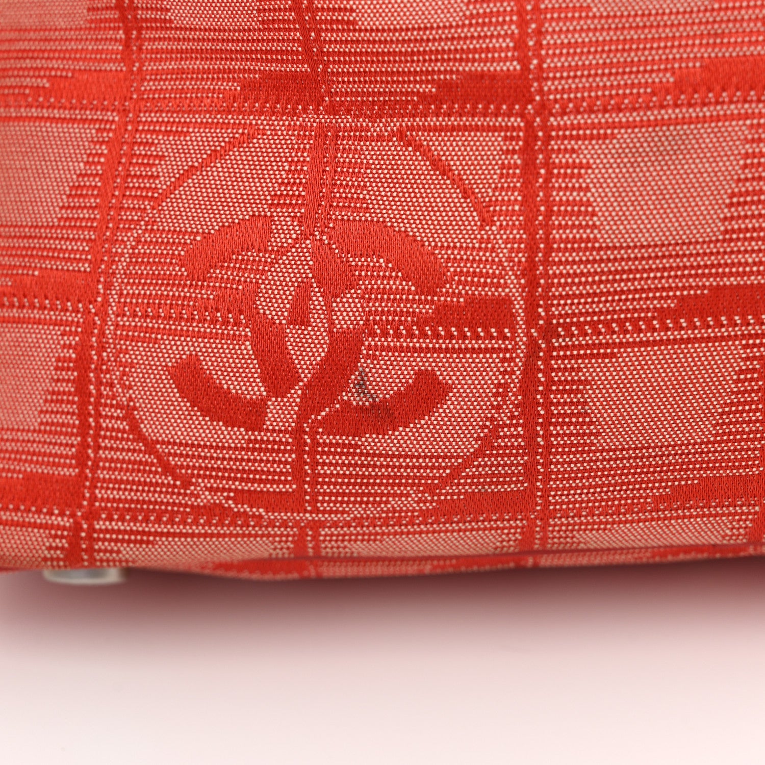 Chanel Nylon Small Travel Tote Red 20 of 20