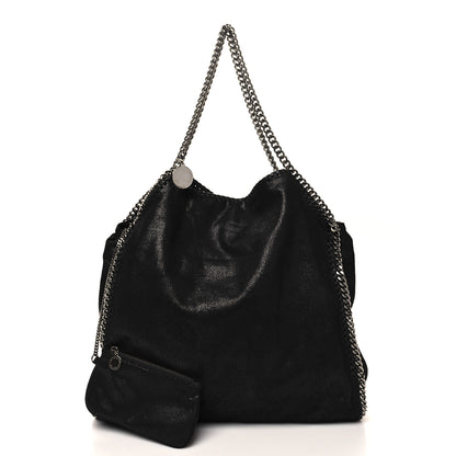 Stella McCartney Shaggy Deer Small Falabella Tote Black 3 of 10