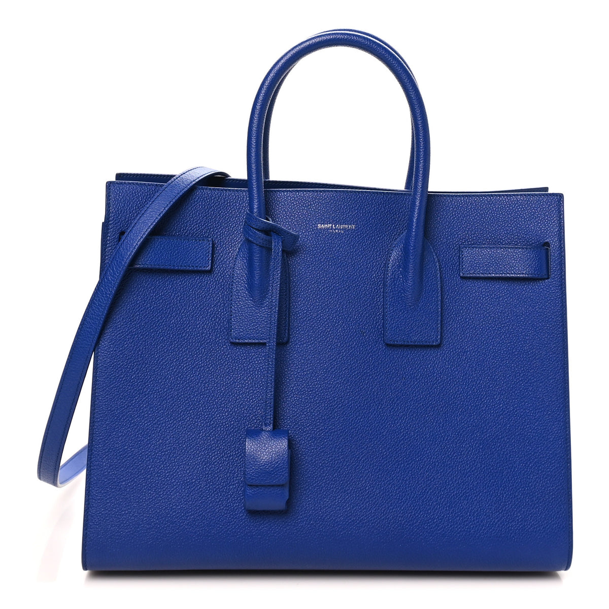 Grained Calfskin Small Sac De Jour Outremer