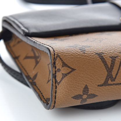 Louis Vuitton Calfskin Reverse Monogram Column Clutch 10 of 11