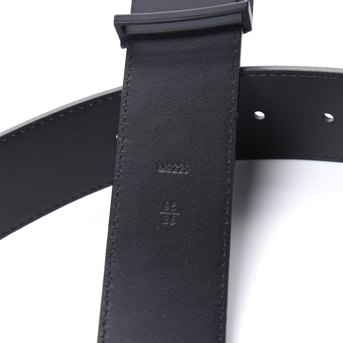 Epi LV Initiales Belt 95 38 Black