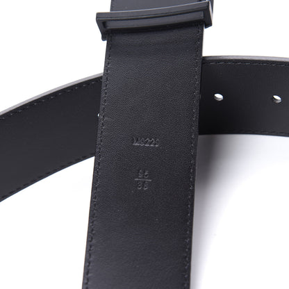 Louis Vuitton Epi LV Initiales Belt 95 38 Black 4 of 6