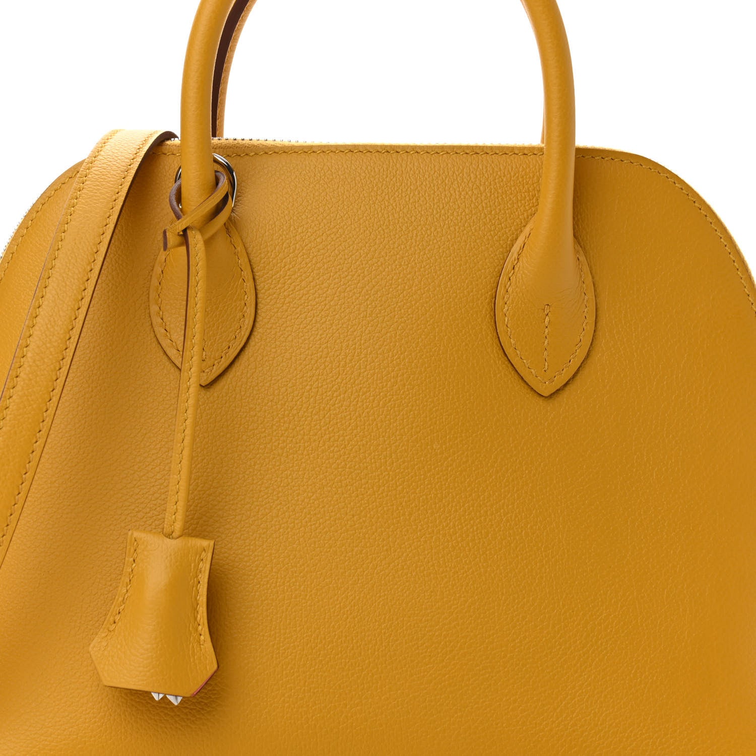 Hermes Evercolor Verso 1923 Bolide 25 Jaune Ambre Rose D'Ete 8 of 10