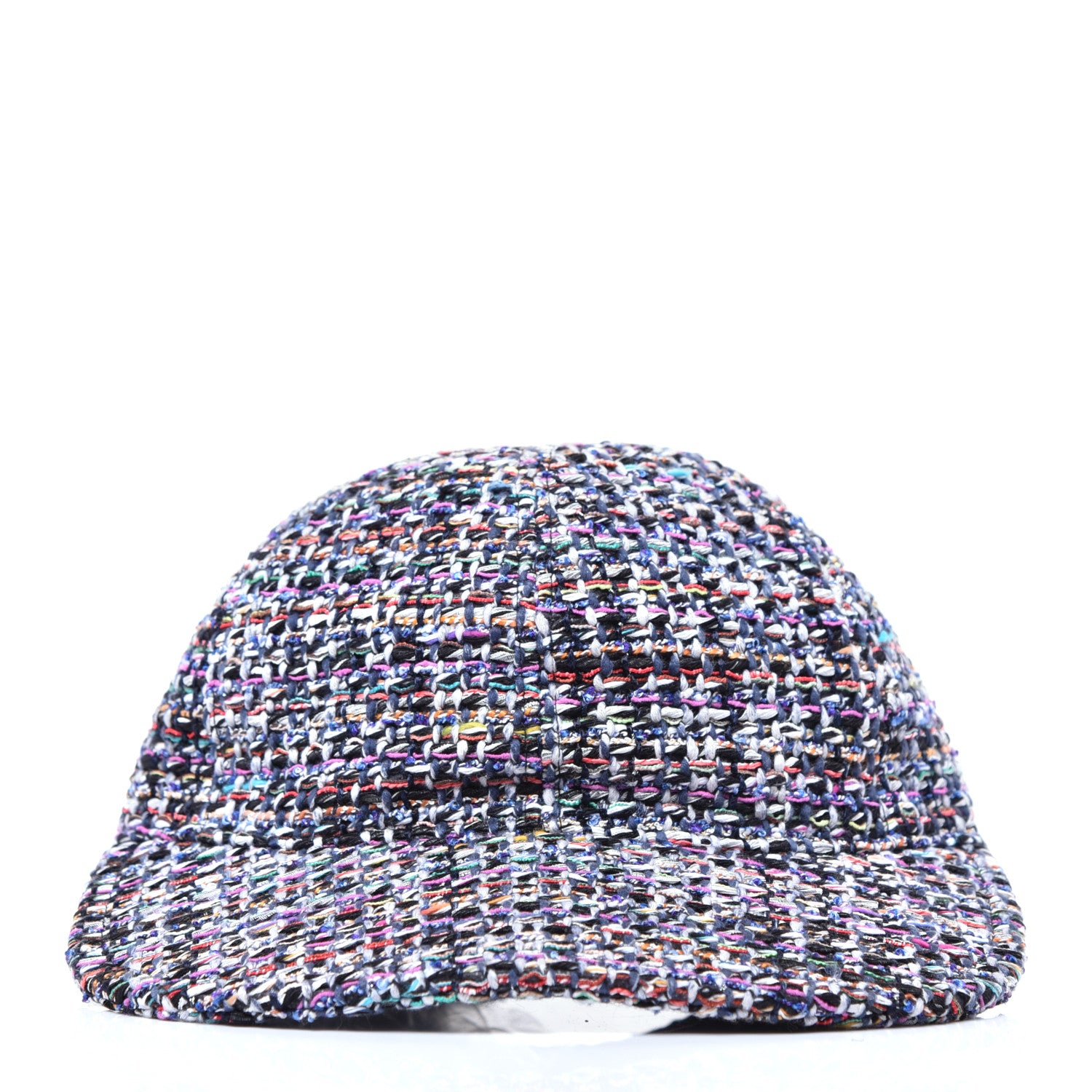 Chanel Tweed Cap Hat Multicolor 3 of 8