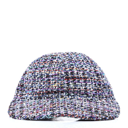 Chanel Tweed Cap Hat Multicolor 3 of 8