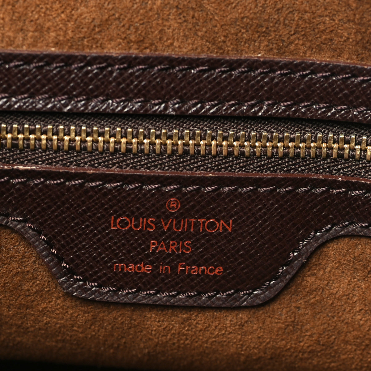 Louis Vuitton Damier Ebene Marais Bucket 23 7 of 12