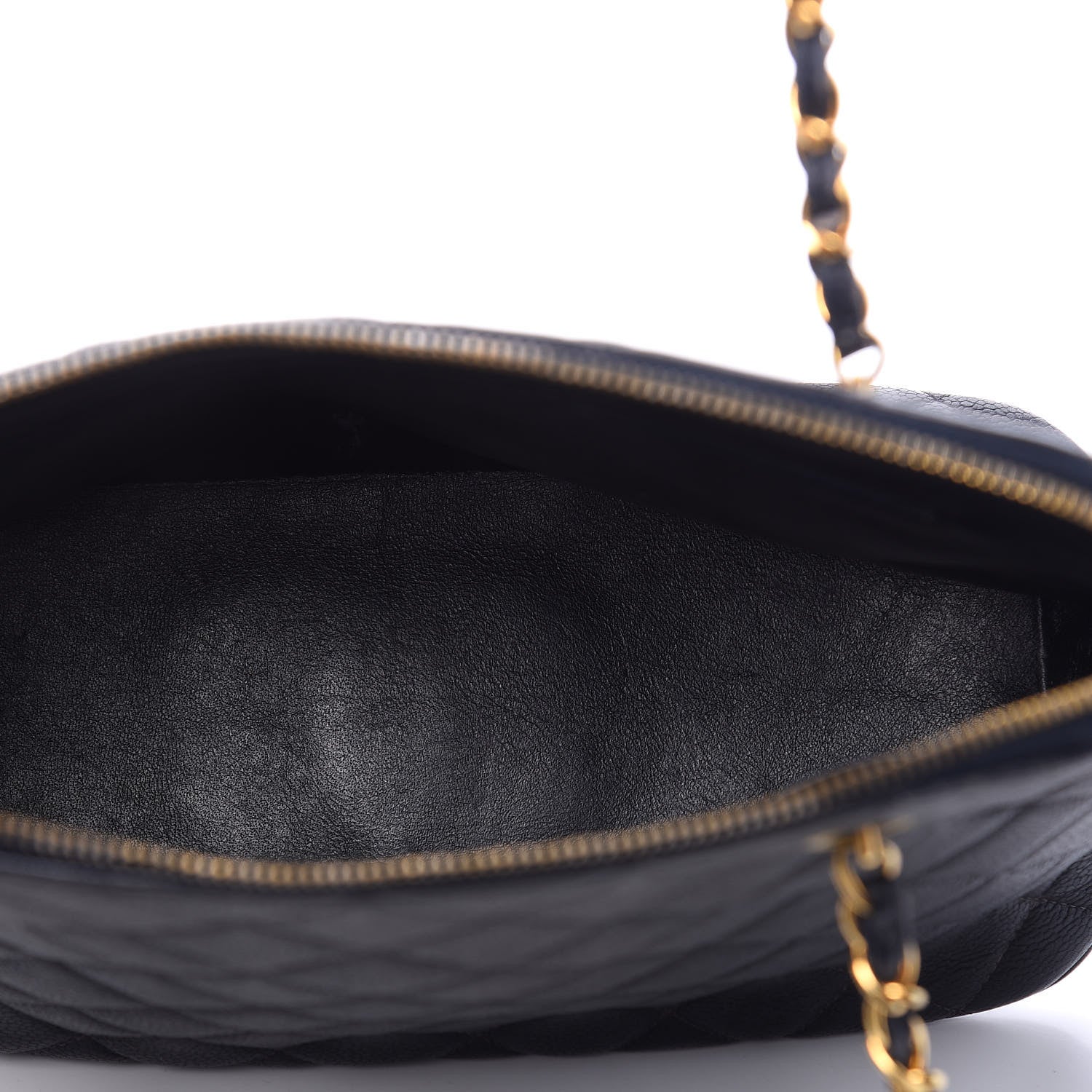 Chanel Caviar CC Tote Navy 5 of 10