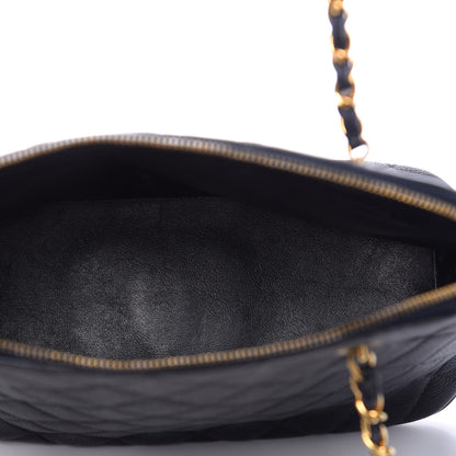 Chanel Caviar CC Tote Navy 5 of 10