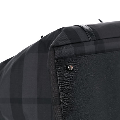 Burberry Nylon House Check Diaper Bag Black 7 of 11
