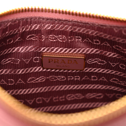 Prada Saffiano Lux Mini Re-Edition Shoulder Bag Petalo 9 of 12