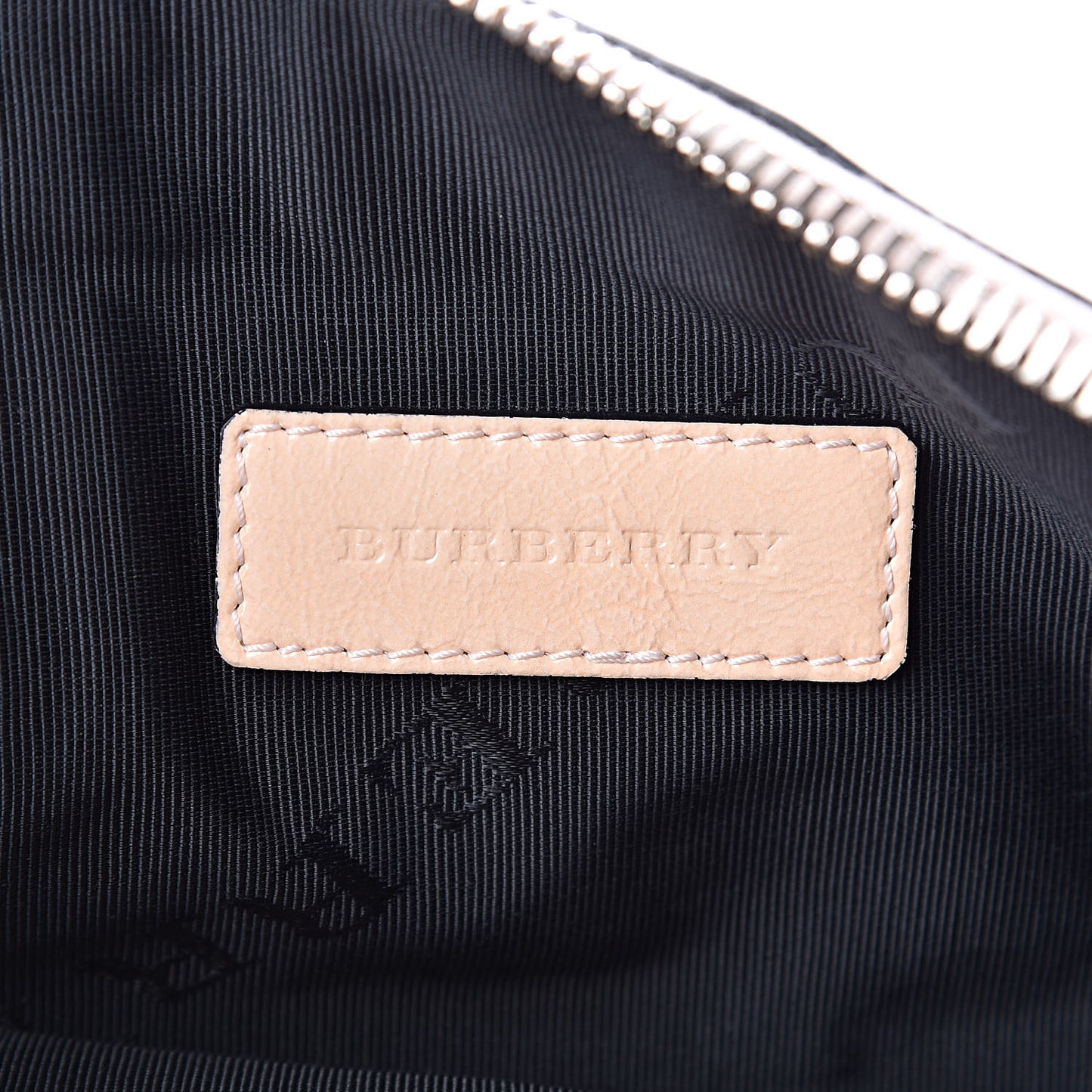 Patent Fold Over Crossbody Beige