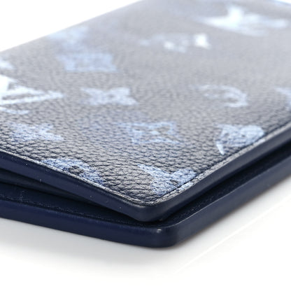 Louis Vuitton Monogram Ink Watercolor Brazza Wallet 8 of 9