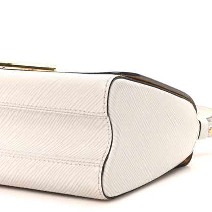 Louis Vuitton Epi Twist Shoulder Bag MM White 10 of 10